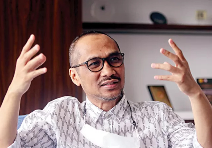 Mantan Ketua KPK Abraham Samad (Salman Toyibi/Jawa Pos)