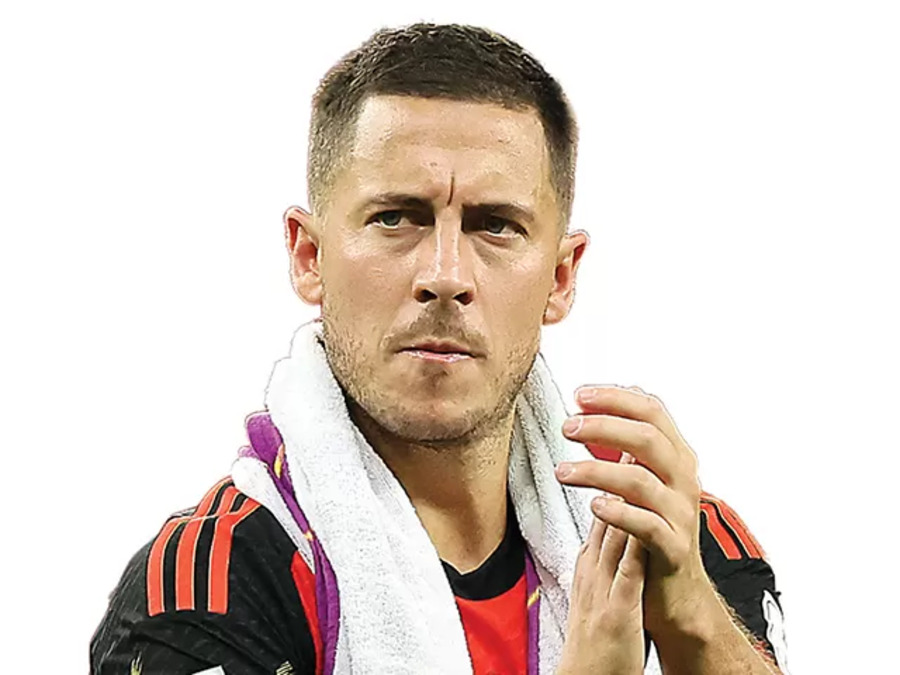 Eden Hazard bakal hengkang dari Real Madrid. Dia dikabarkan akan bergabung bersama tim promosi di Belgia hingga Newcastle United. (AFP)