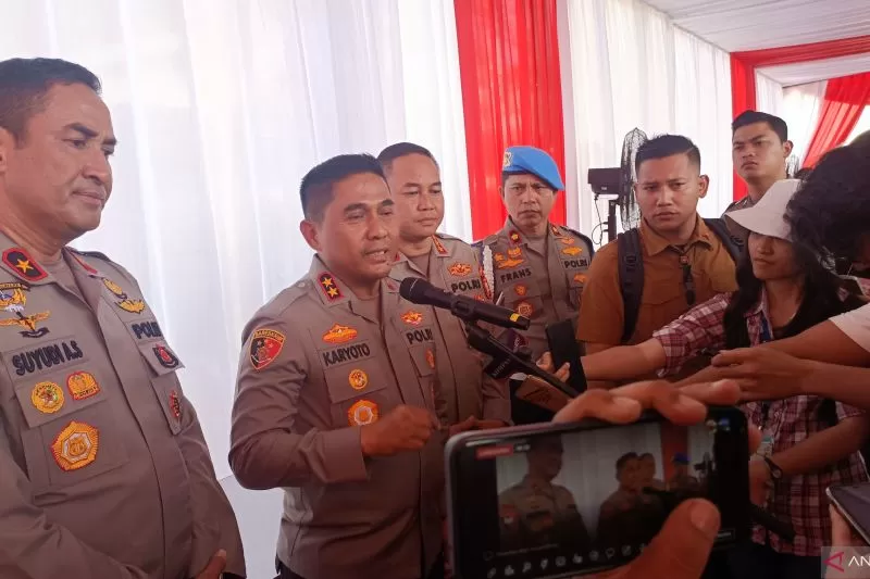 Kapolda Metro Jaya Irjen Pol Karyoto saat diwawancarai di Jakarta, Selasa (20/6/2023). ANTARA/Ilham Kausar (ANTARA/Ilham Kausar)