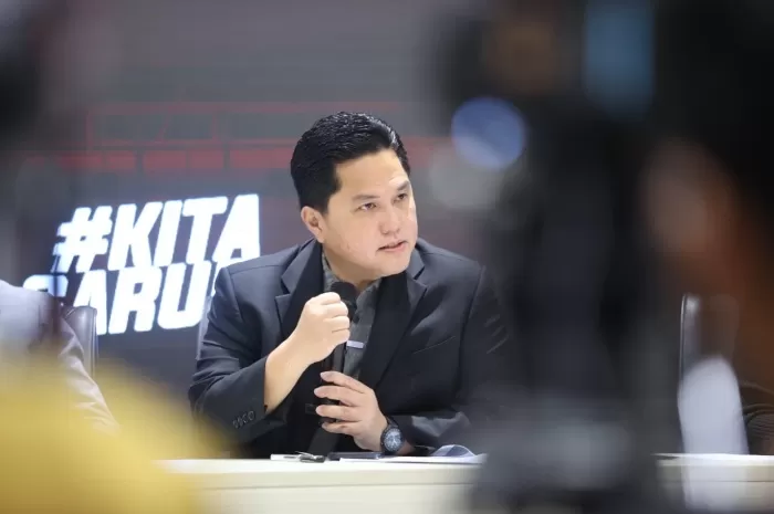 Erick Thohir bersyukur atas keputusan FIFA menunjuk Indonesia sebagai tuan rumah Piala Dunia U-17 2023. (pssi.org)