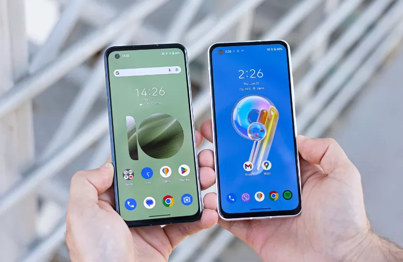 Perbedaan Asus Zenfone 10 vs Zenfone 9. (Mariyan Slavov/Phone Arena)