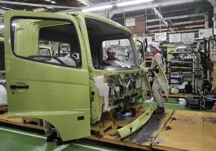 Ilustrasi pabrik Hino. PT Hino Motors Manufacturing Indonesia (HMI) menerima sertifikasi Tingkat Komponen Dalam Negeri (TKDN) untuk 10 tipe produknya. (Istimewa)