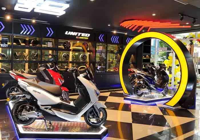 Salah satu diler United E-Motor
