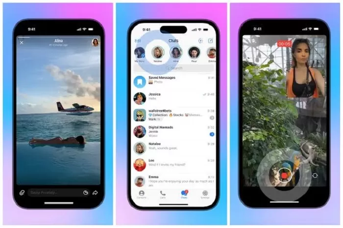 Telegram luncurkan fitur Stories untuk pengguna berbayar. (FoneArena)