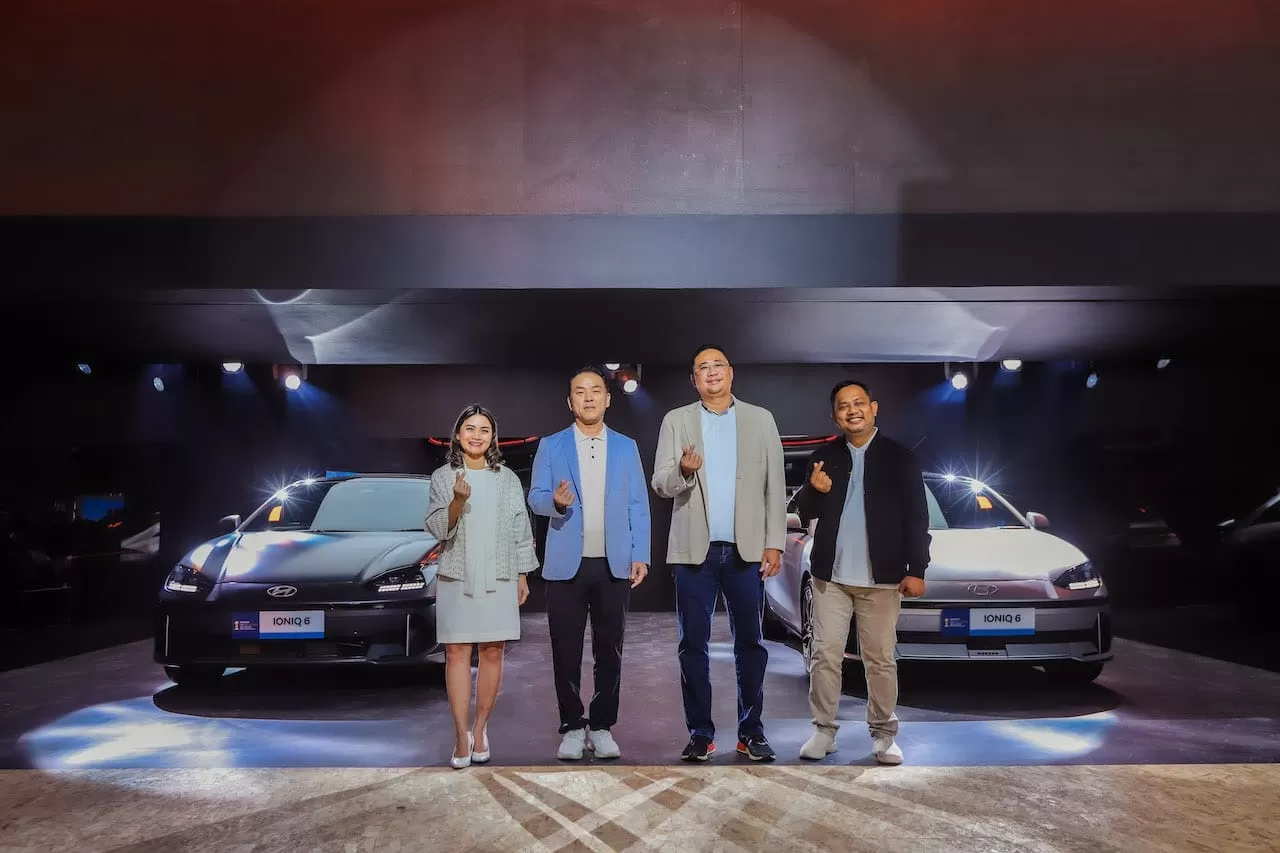 Peluncuran Hyundai IONIQ 6 di arena GIIAS 2023. (Rian Alfianto/JawaPos.com)
