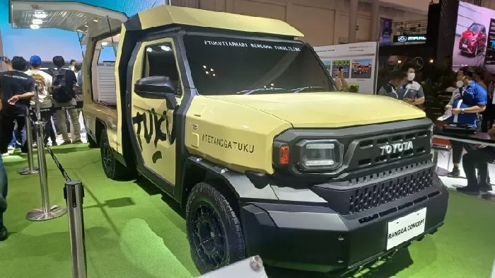 Toyota Rangga Concept muncul manfaatkan platform lama. (Foto: Dony)