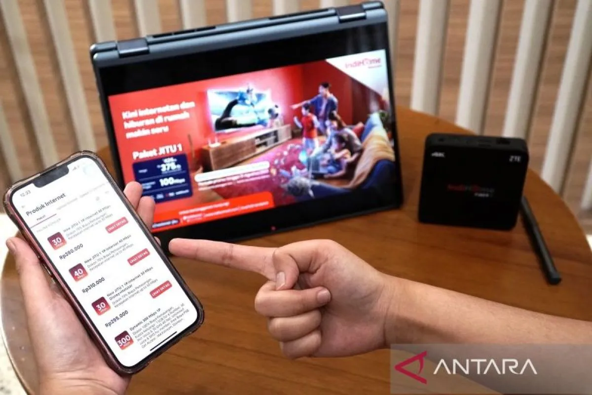 Ilustrasi paket internet Telkomsel. (ANTARA/HO-Telkomsel)