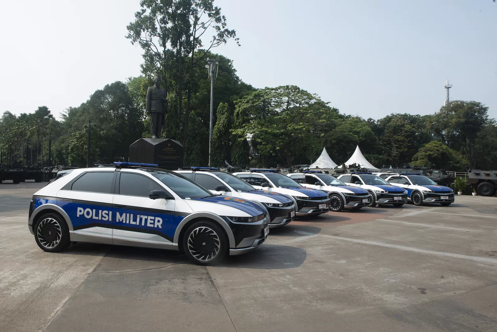 Hyundai IONIQ 5 kembali terlibat dalam penyelenggaraan event KTT ke-46 ASEAN di Jakarta. (Istimewa)