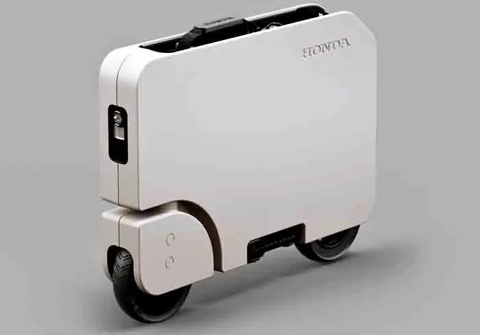 e-Scooter merupakan skuter listrik Honda mirip koper. [Istimewa]