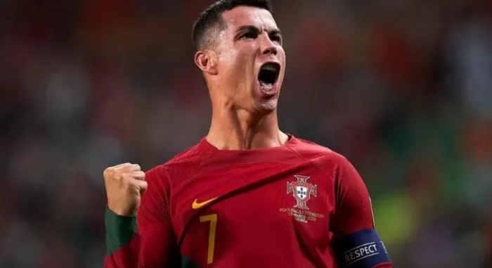 Cristiano Ronaldo. (getty images)