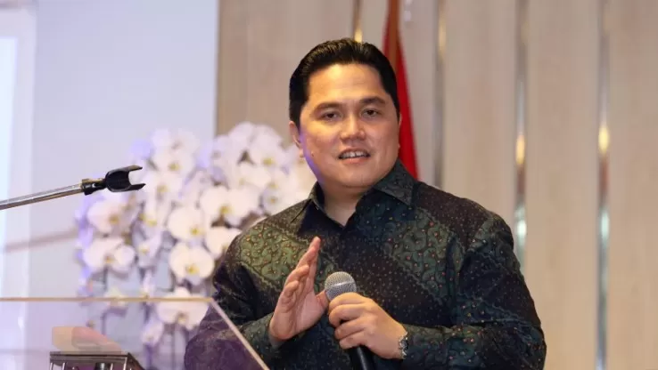 Menteri BUMN Erick Thohir . (Foto: Dery Ridwansah/ JawaPos.com)