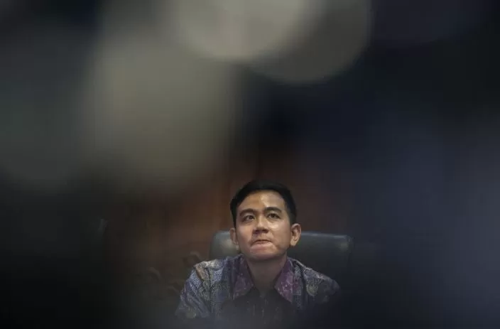 Wali Kota Surakarta Gibran Rakabuming Raka. (Mohammad Ayudha/Antara)