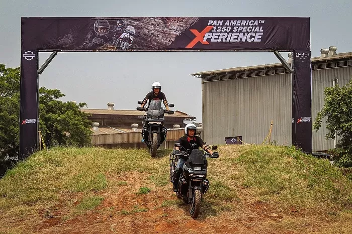 Ilustrasi: Konsumen menjajal Harley-Davidson Pan America 1250 Special. (istimewa)