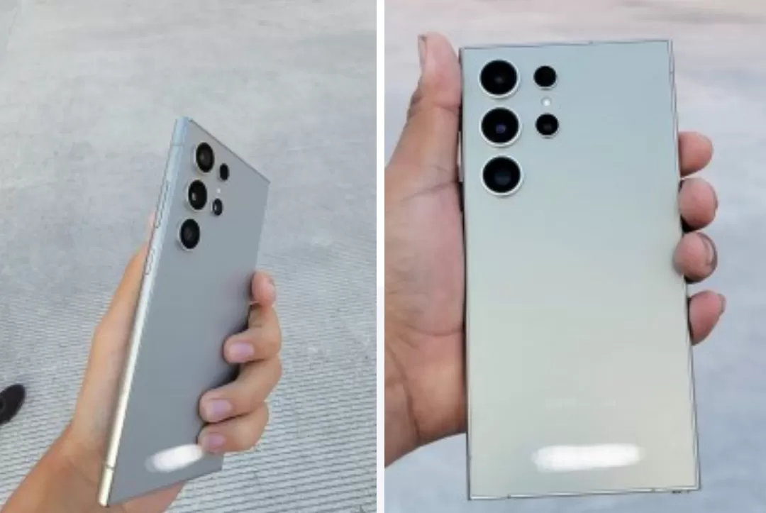 Ilustgrasi bocoran wujud asli Galaxy S24 Ultra yang akan rilis Januari mendatang (GSMArena)