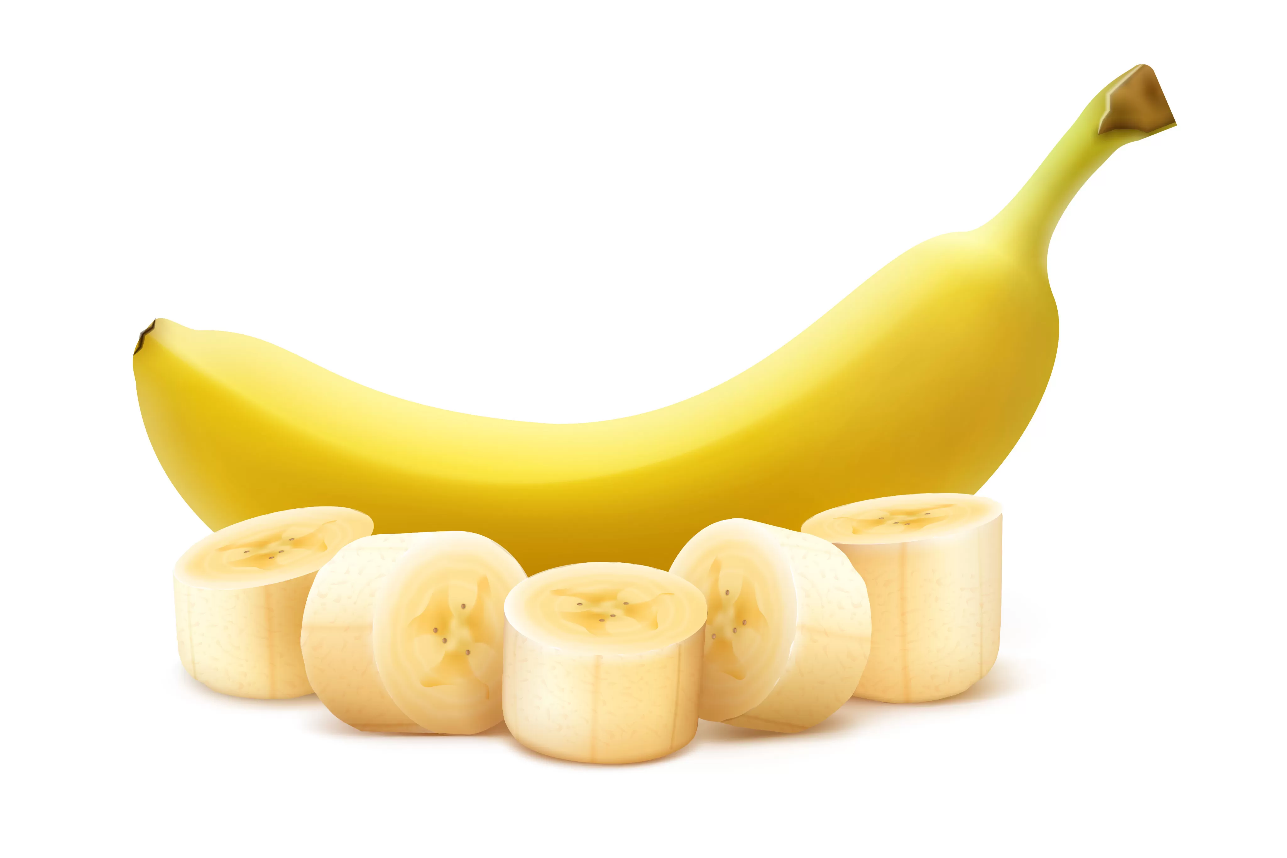 ilustrasi pisang. Sumber foto: Freepik