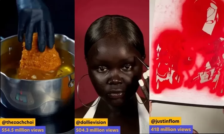Video yang paling sering ditonton di TikTok pada 2023. (TikTok)