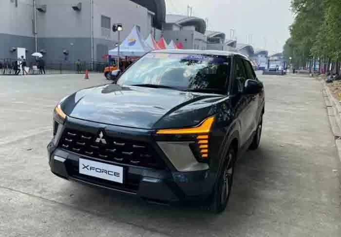 Mitsubishi XForce dengan keunggulan yang diberikan sangat diminati konsumen. [Foto: Dony}