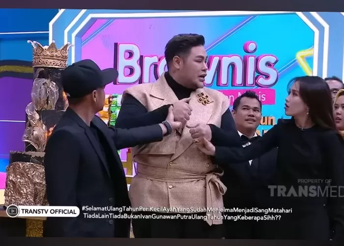 Ivan Gunawan saat acara Brownis./ Screen Shoot youtube Brownis