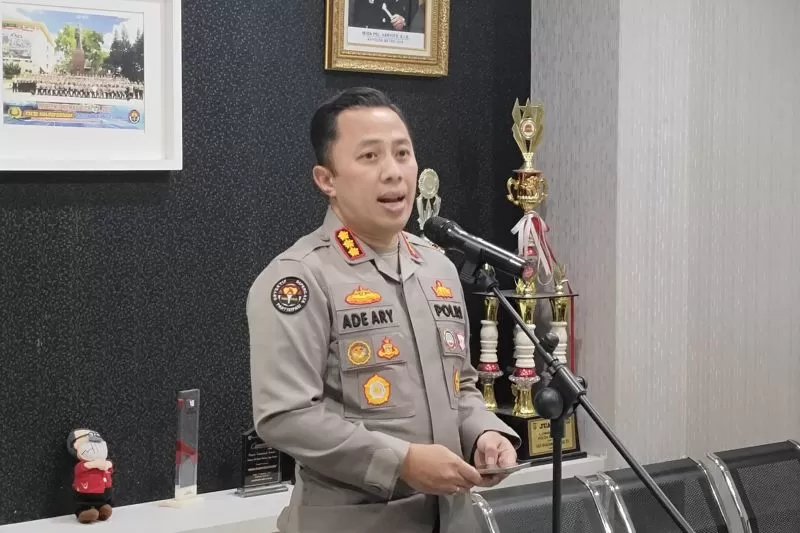 Kabid Humas Polda Metro Jaya Kombes Pol Ade Ary Syam Indradi. (ANTARA/Ilham Kausar)