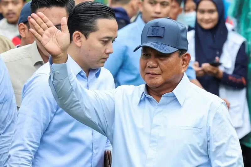 Media asing soroti hasil quick count yang menunjukkan keunggulan Prabowo-Gibran. (REUTERS/Ajeng Dinar Ulfiana)