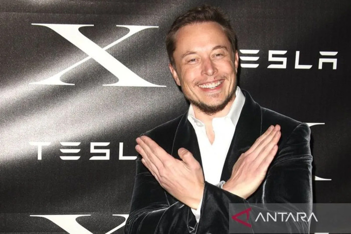 Pemilik perusahaan Tesla Elon Musk. ANTARA/X/@elonmusk/aa.