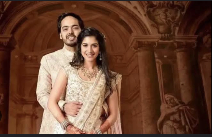 Radhika Merchant dengan Anant Ambani