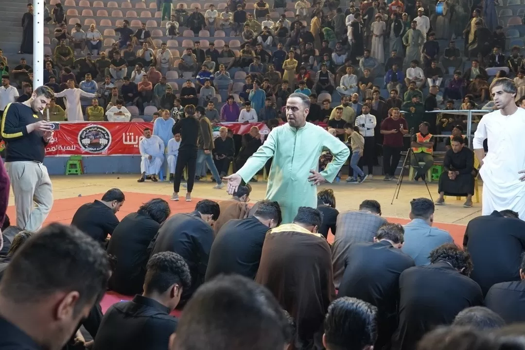 Mheibes merupakan permainan tradisional yang dimainkan selama bulan Ramadhan di Irak. (IINA)