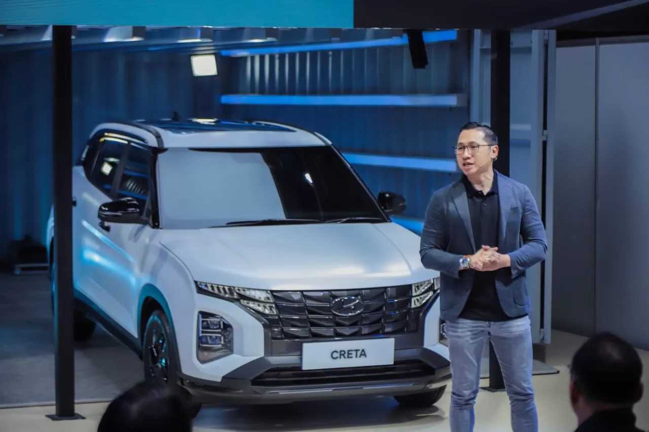 Hyundai Creta Alpha dirilis perdana di IIMS 2024. (Istimewa)
