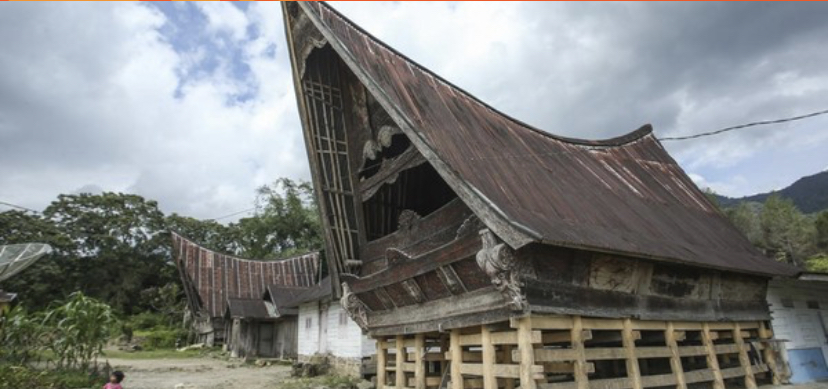 Rumah Suku Batak. Foto: Rifkianto Nugroho