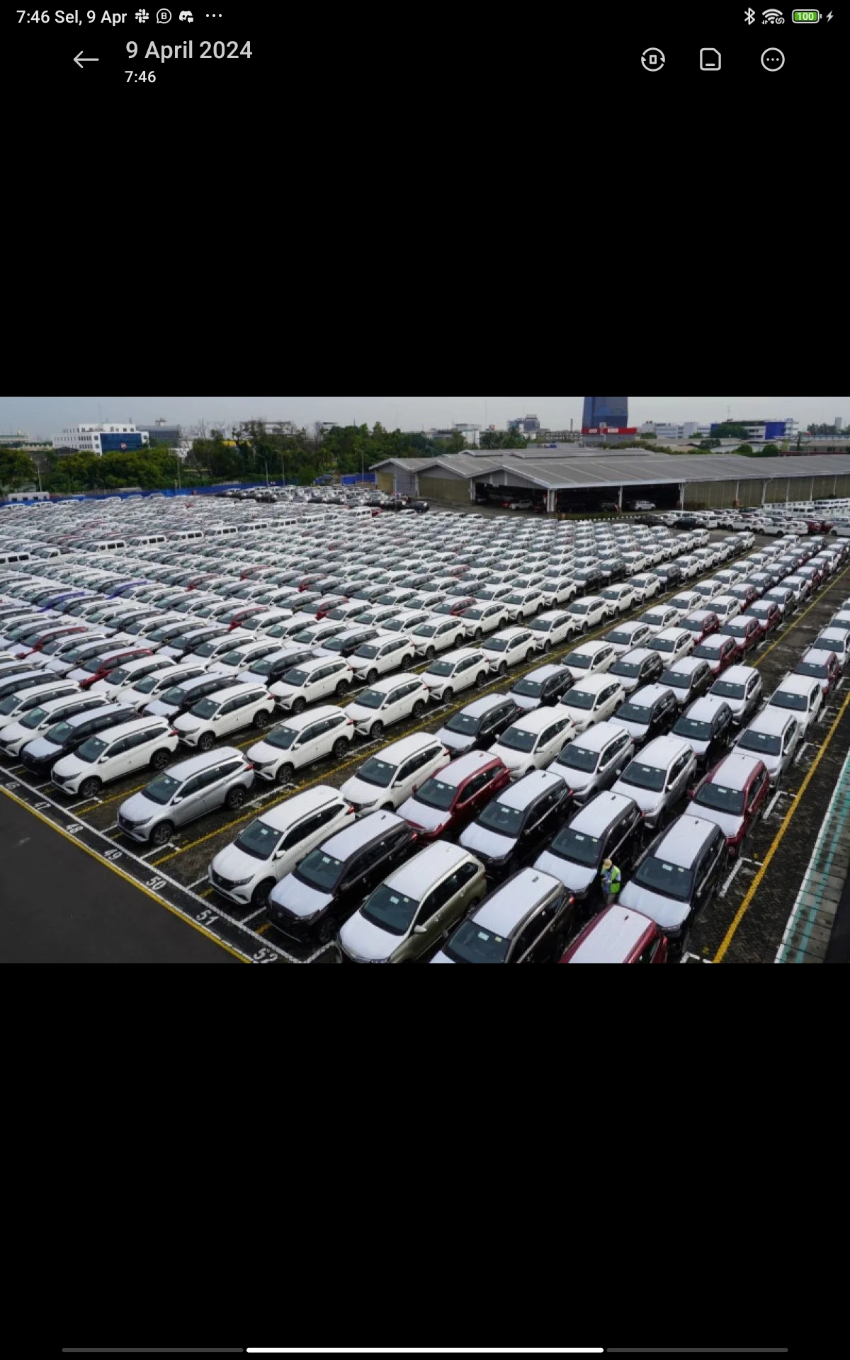 Jejeran kendaraan dari Daihatsu. (ANTARA/HO-Daihatsu Indonesia)