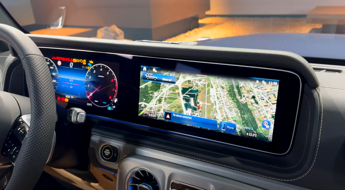 Interior - 2025 Mercedes G Class G500