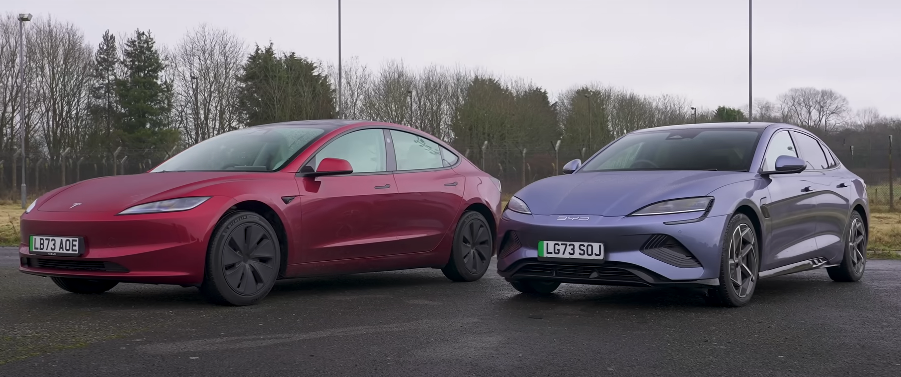 New Tesla Model 3 v BYD Seal
