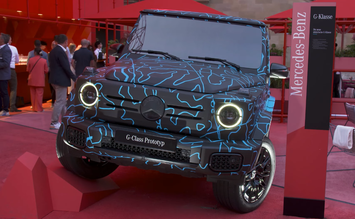 Prototype Mercedes Little G Electric G Class