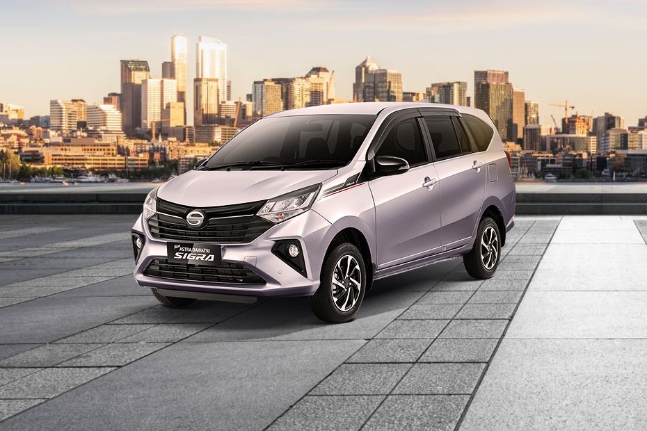 Tampak depan Daihatsu Sigra