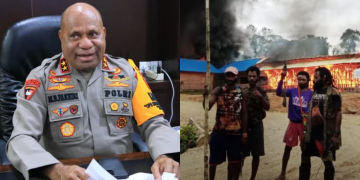 Kapolda Papua, Irjen Pol Mathius Fakhiri, mengungkapkan keprihatinannya terhadap aksi pembakaran sekolah yang dilakukan oleh Organisasi Papua Merdeka (OPM)