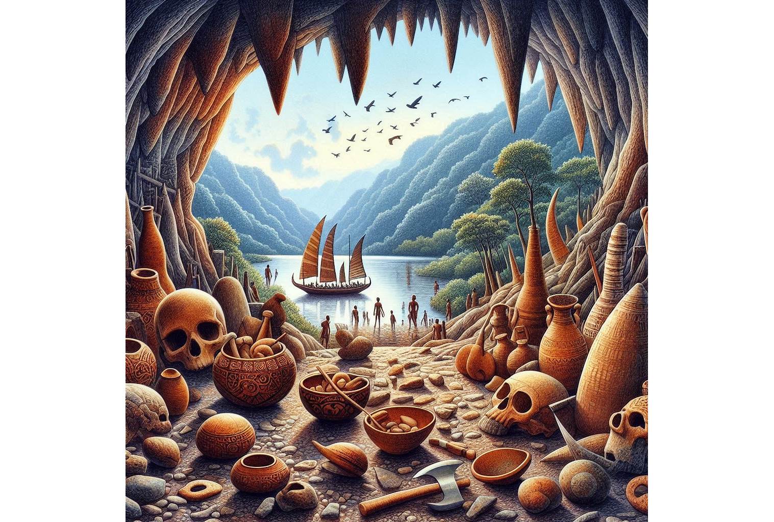 Animasi 3000 Tahun Peradaban Danau Sentani