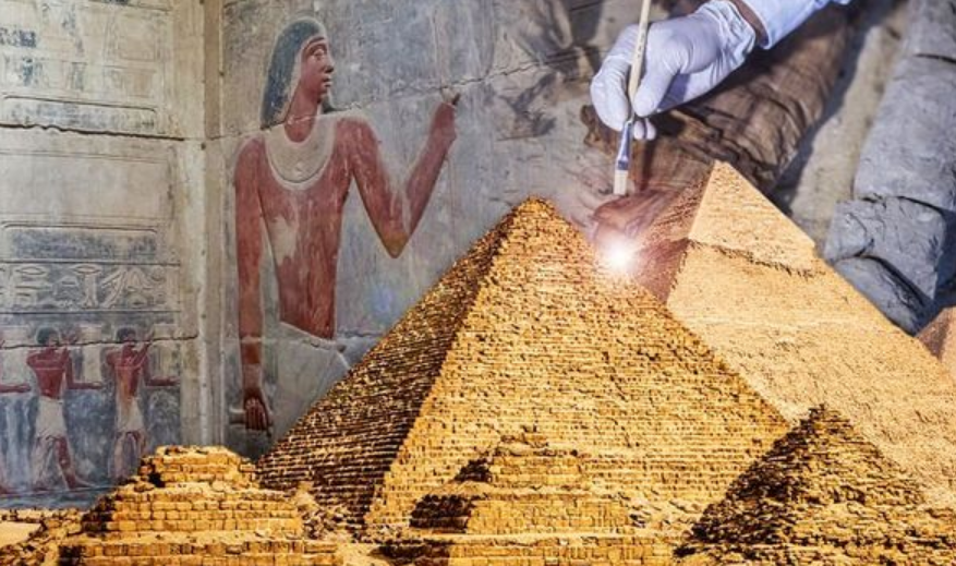Makam-makam misterius di piramida Saqqara.