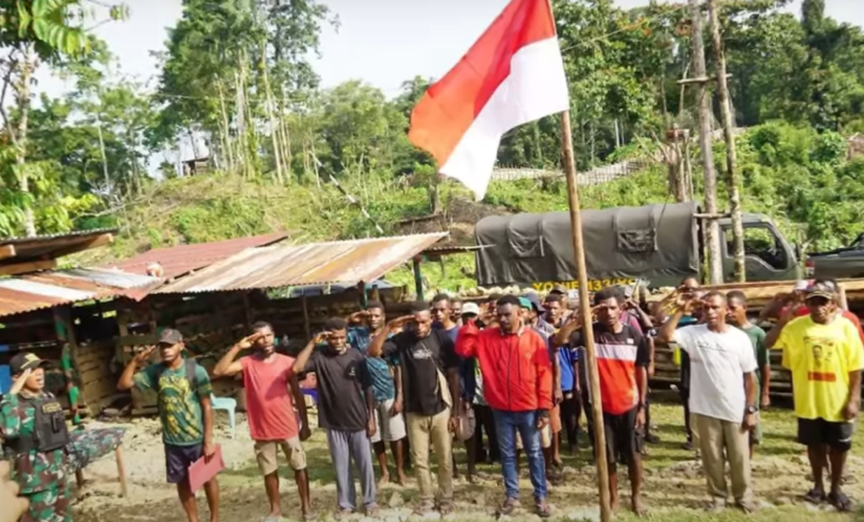 29 orang eks anggota OPM mengucapkan sumpah setia kepada NKRI