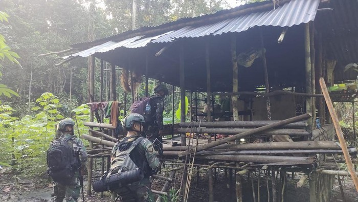 Markas OPM di Maybrat, Papua Barat Daya.