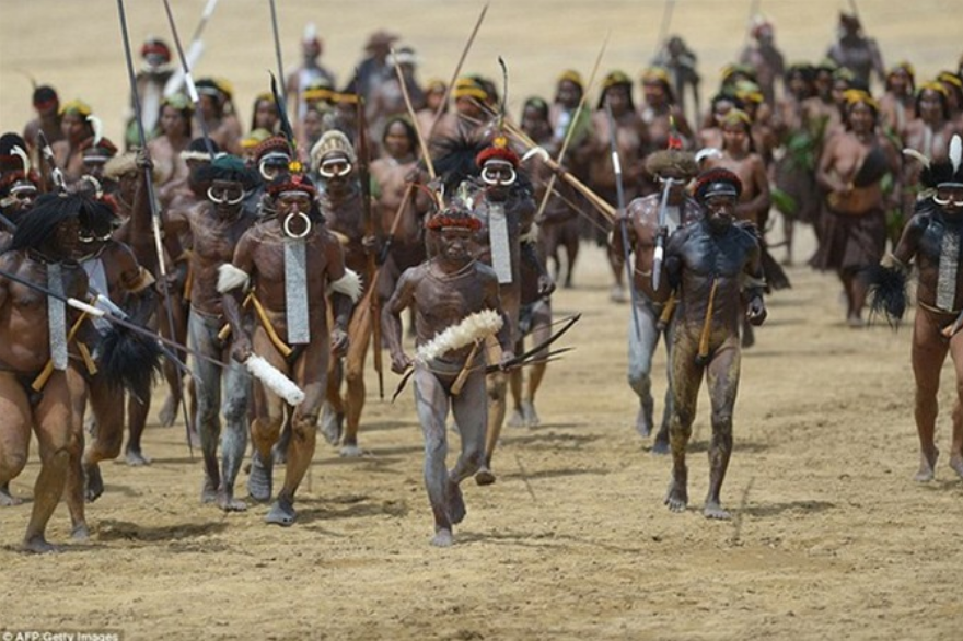 Suku dani di Papua Barat.