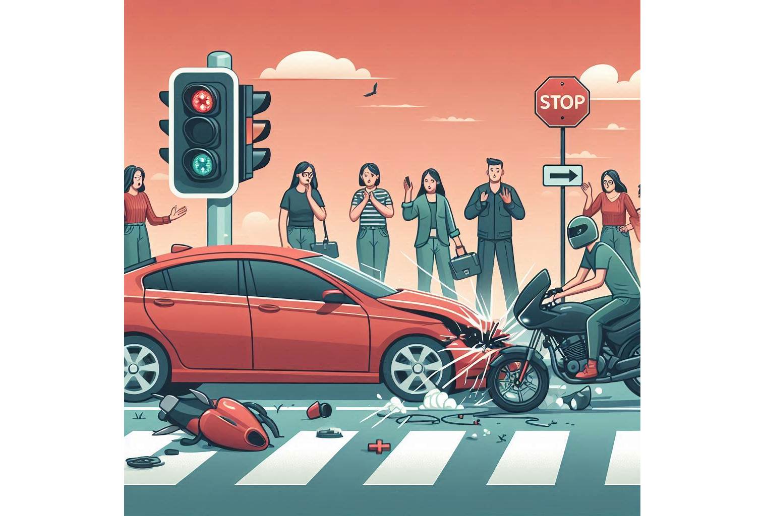 Ilustrasi Tabrak Lari