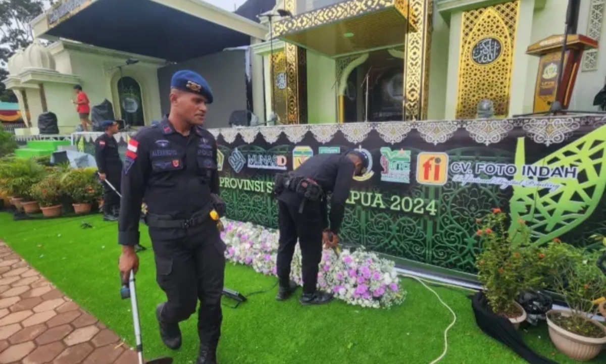 Proses Sterilisasi Panggung Utama