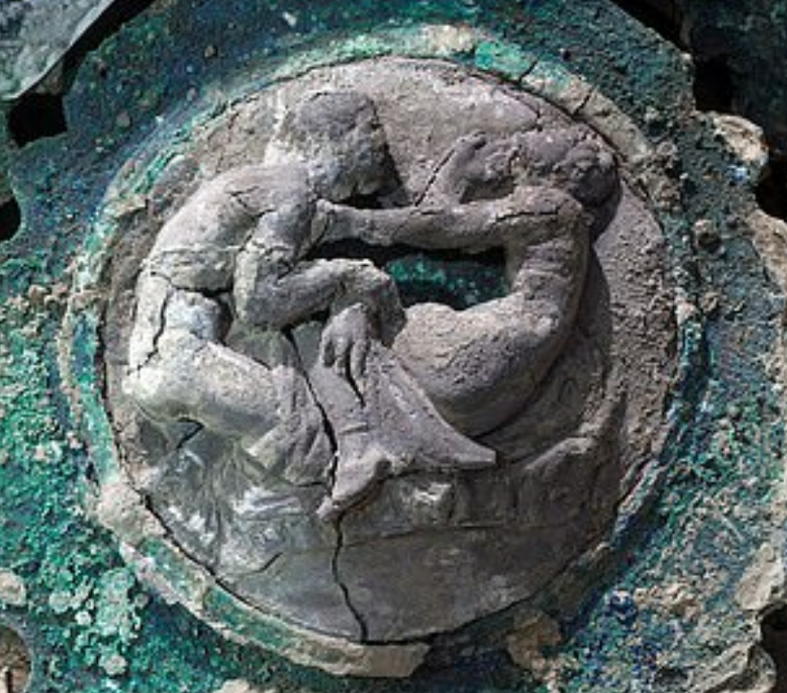Kereta Kuda Romawi di Pompeii.