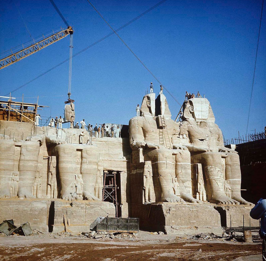 Kuil Abu Simbel.