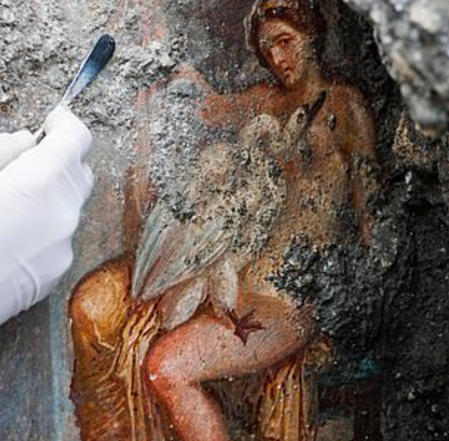 Temuan Lukisan Dinding di Pompeii.