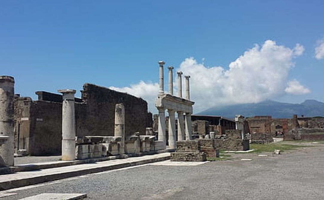 Situs arkeolog Pompeii.