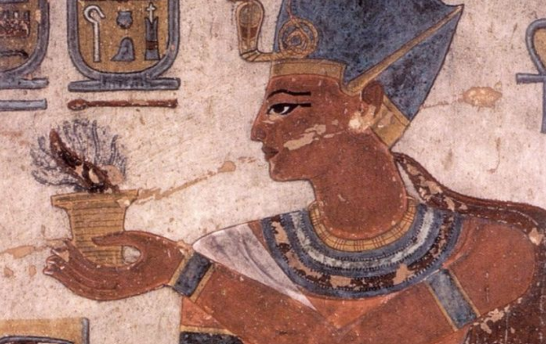 Ilustrasi dikenal sebagai konspirasi harem, plot pembunuhan kejam diduga menjadi penyebab kematian Ramses III. Penghuni harem firaun merencanakan pembunuhan untuk merebut takhta.