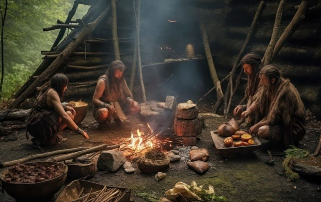 Ilusutrasi kelompok pemburu-pengumpul di Eropa. Bagaimana cara mereka menghindari terjadinya perkawinan sedarah dalam kelompok mereka?