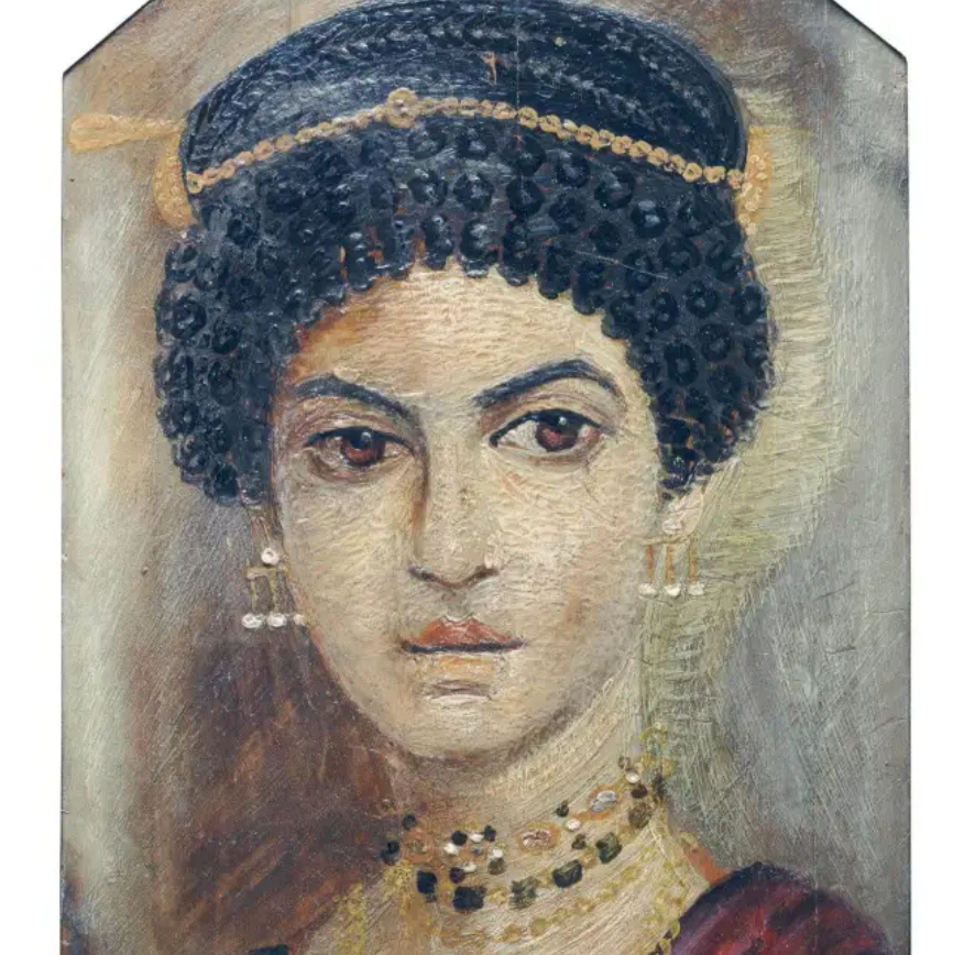 Lukisan Mumi Berwarna Penuh.