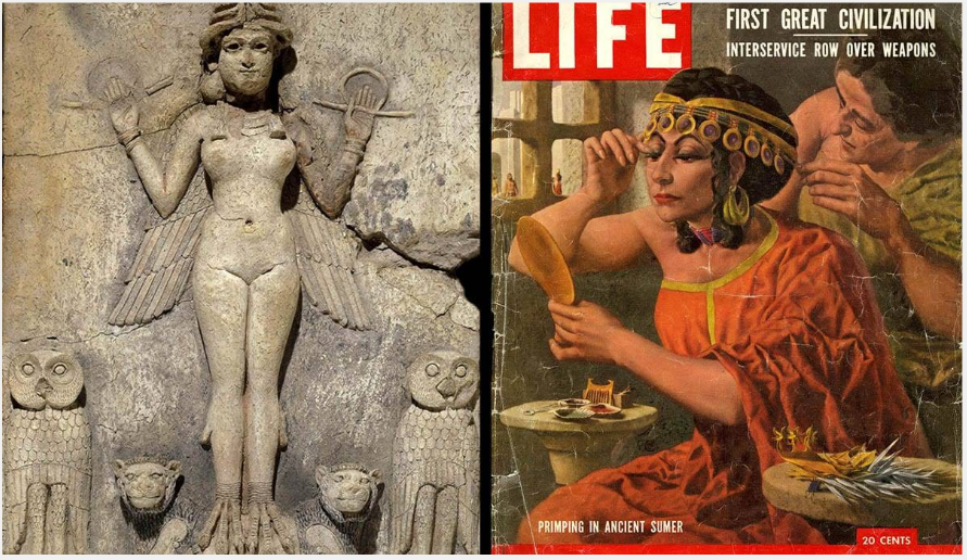Inanna, Ratu Surga dari Sumeria.